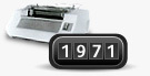 Brother's world's first high speed dot-matrix printer in 1971