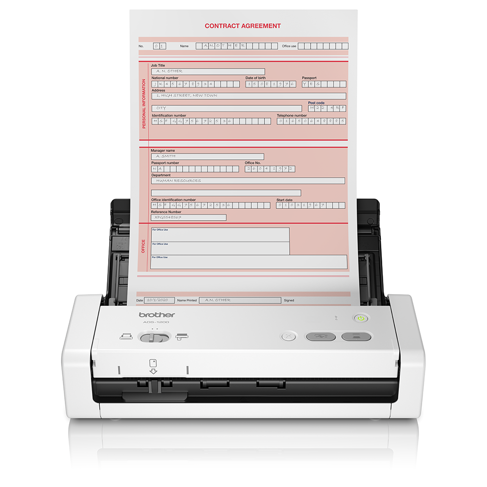 Ads 1200 Compact Document Scanner Brother